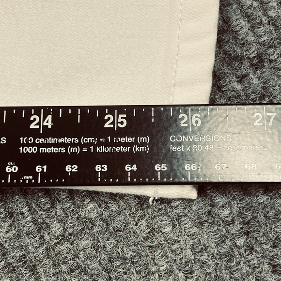 UNIVERSAL THREAD Jeans Women 12 White Stretch High-Rise Skinny Crop Denim Pant - Picture 10 of 16